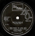 Stevie Wonder : I Was Made To Love Her (7", Single, Sol)