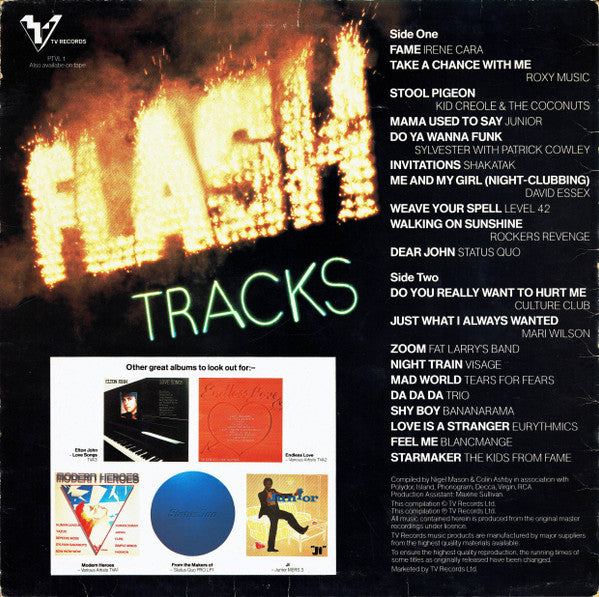 Various : Flash Tracks (LP, Comp)