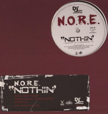 N.O.R.E. : Nothin' (12", Promo)