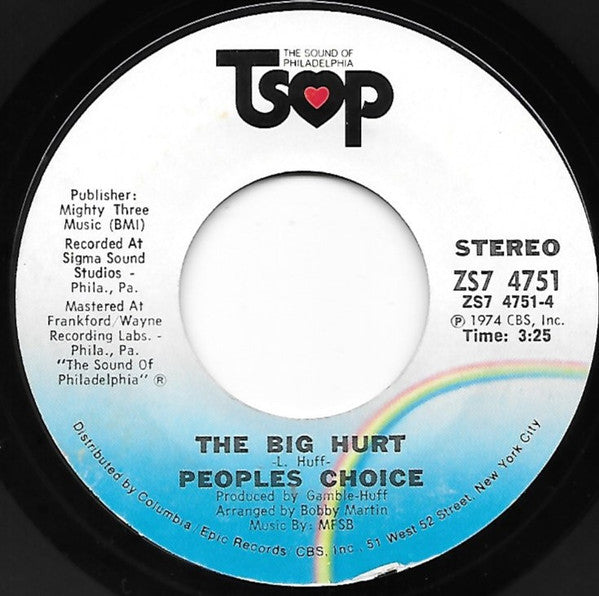 Peoples Choice* : Love Shop / The Big Hurt (7")