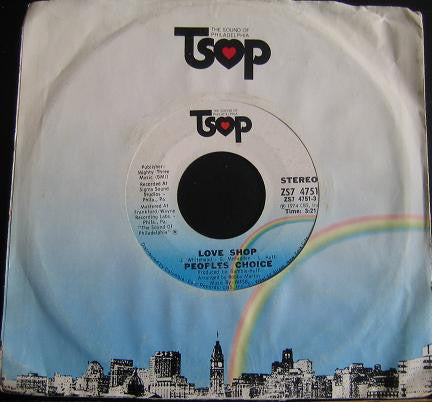 Peoples Choice* : Love Shop / The Big Hurt (7")