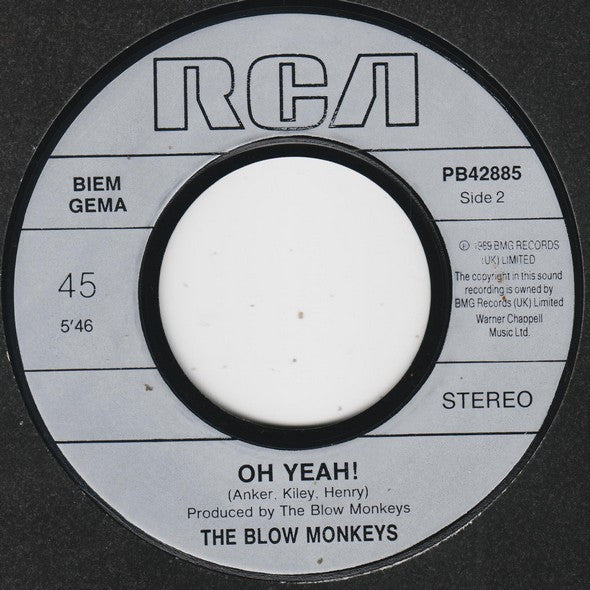 The Blow Monkeys Featuring Sylvia Tella : Choice? (7", Single)