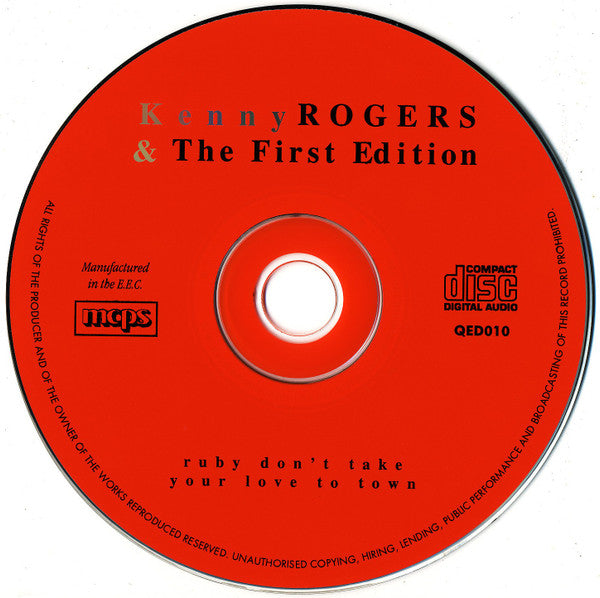 Kenny Rogers & The First Edition : Ruby Don't Take Your Love To Town (CD, Comp)