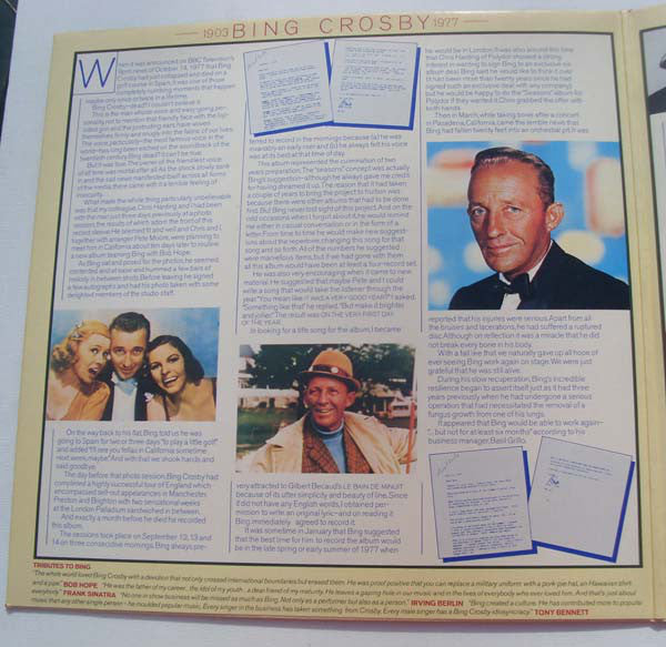 Bing Crosby : Seasons (LP, Album, Gat)