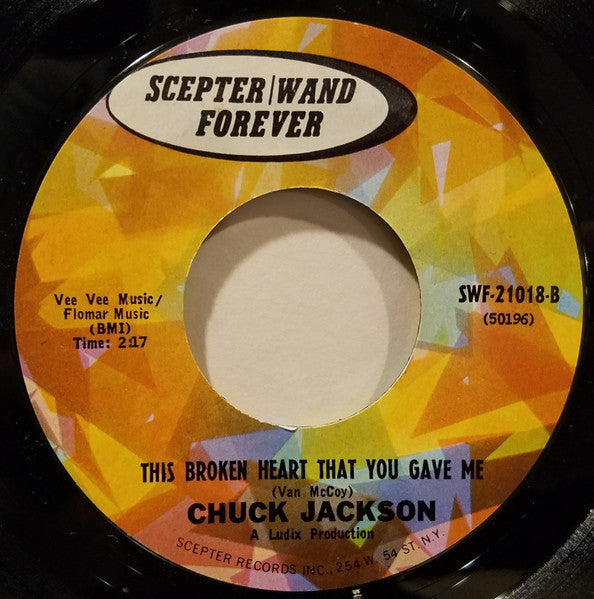 Chuck Jackson : Beg Me (7", RE, 70')