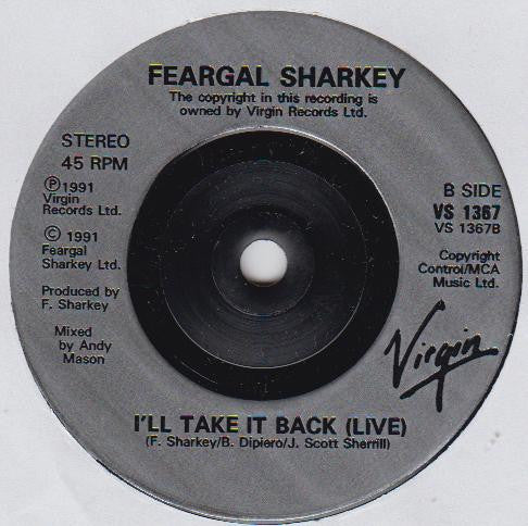 Feargal Sharkey : To Miss Someone (7")
