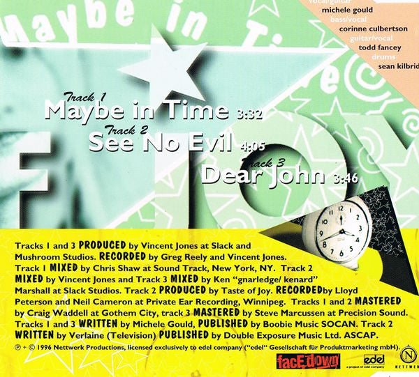 Taste Of Joy : Maybe In Time (CD, Single)