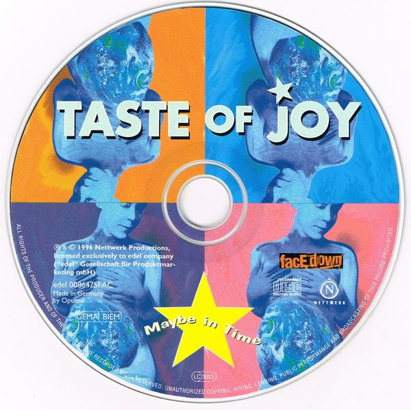 Taste Of Joy : Maybe In Time (CD, Single)