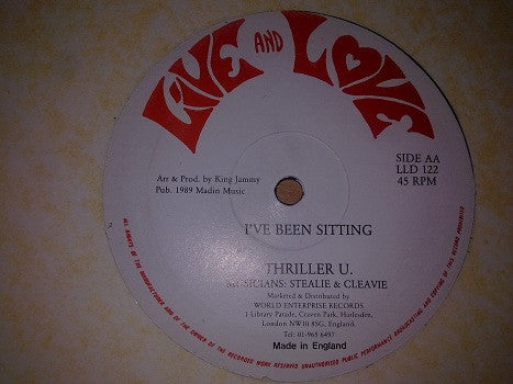 Major Mackerel / Thriller U : Sorry Fe Botah / I've Been Sitting (12")