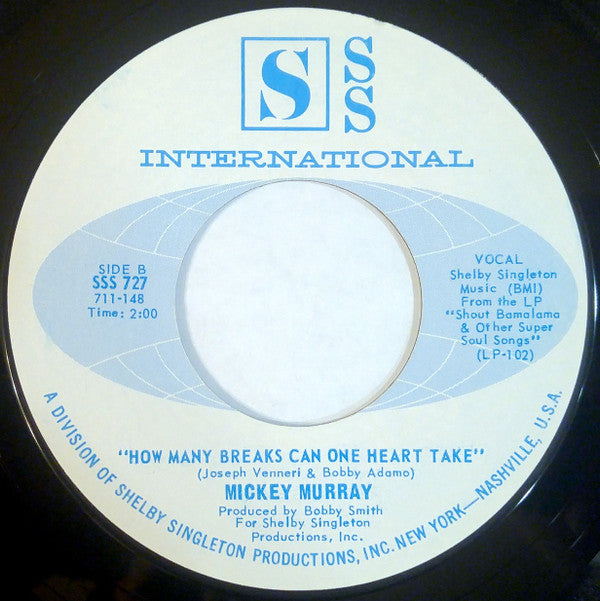 Mickey Murray : Hit Record (7", Single, Styrene)