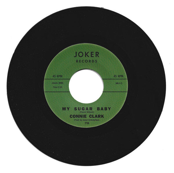 Connie Clark : My Sugar Baby (7", S/Sided, Unofficial)