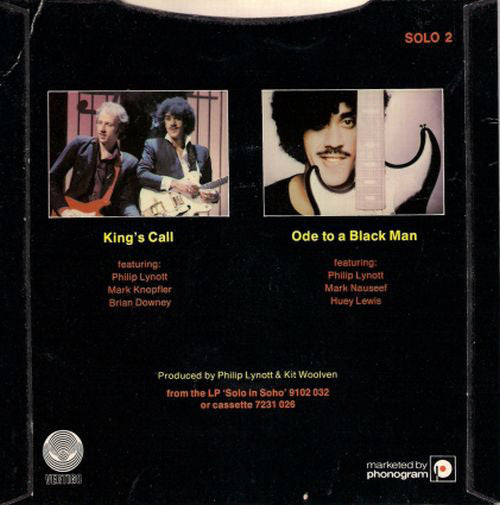 Phil Lynott : King's Call (7", Single, Inj)