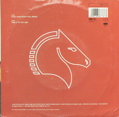 Simon Climie : Does Your Heart Still Break (7")