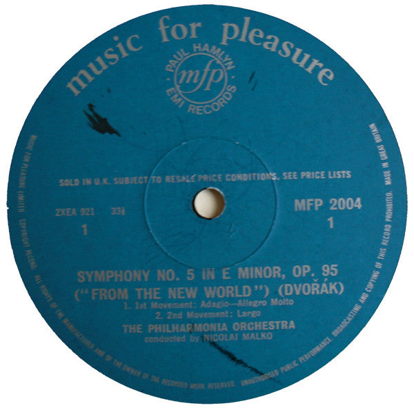 Antonín Dvořák : Symphony No. 5 In E Minor, Op. 95 ("From The New World") (LP)
