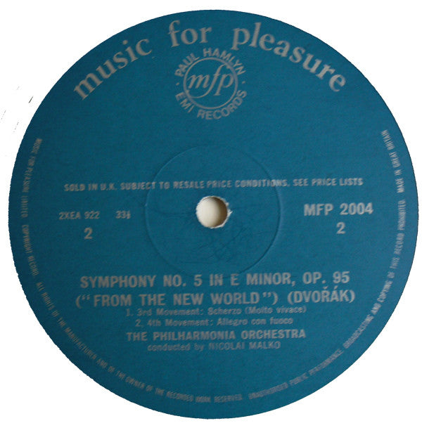 Antonín Dvořák : Symphony No. 5 In E Minor, Op. 95 ("From The New World") (LP)