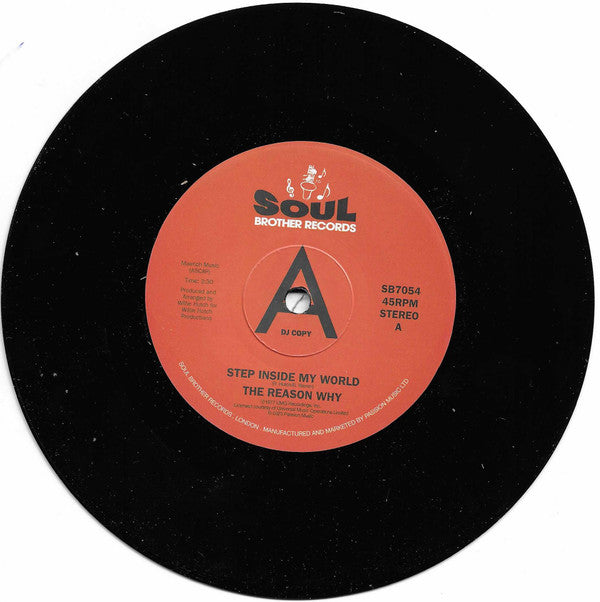 The Reason Why : Step Inside My World (7", Single, Promo, RE)