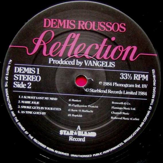 Demis Roussos : Reflection (LP, Album)