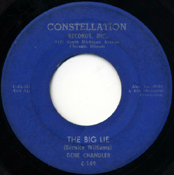 Gene Chandler : Nothing Can Stop Me / The Big Lie (7", Single)