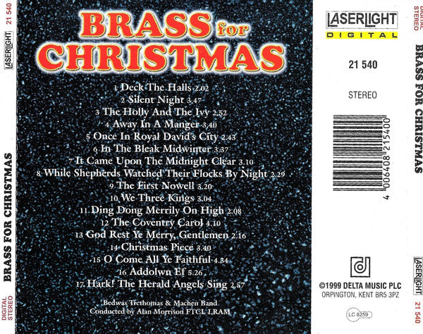 The Bedwas, Trethomas & Machen Band : Brass For Christmas (CD, Album)