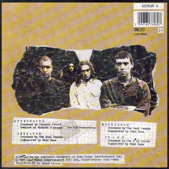 The Real People : The Truth (7", EP, Ltd, RE, Gat)