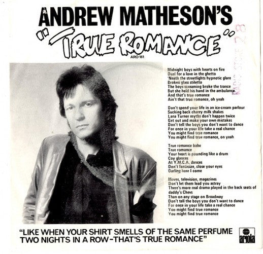 Andrew Matheson : True Romance (7", Pic)