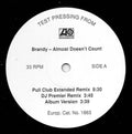 Brandy (2) : Almost Doesn't Count (12", TP)