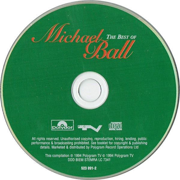 Michael Ball : The Best Of Michael Ball (CD, Comp)