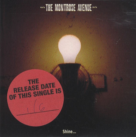 The Montrose Avenue : Shine... (CD, Single, Promo)