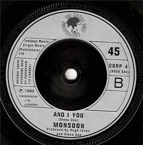 Monsoon : Shakti (The Meaning Of Within) (7", Sil)