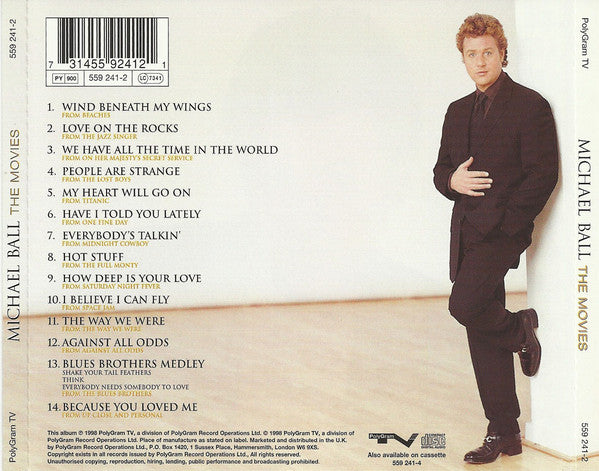 Michael Ball : The Movies (CD, Album)