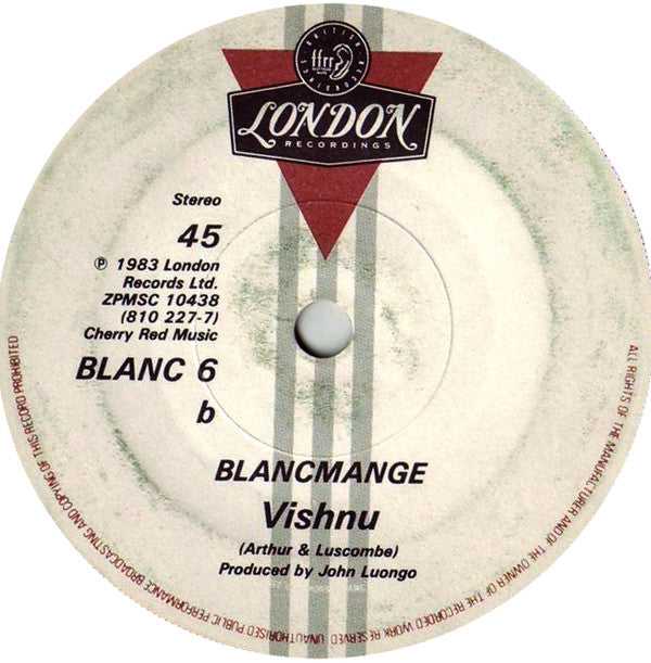 Blancmange : That's Love, That It Is (7", Single, Pap)