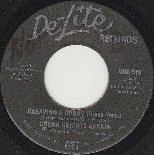 Crown Heights Affair : Dreaming A Dream (7")