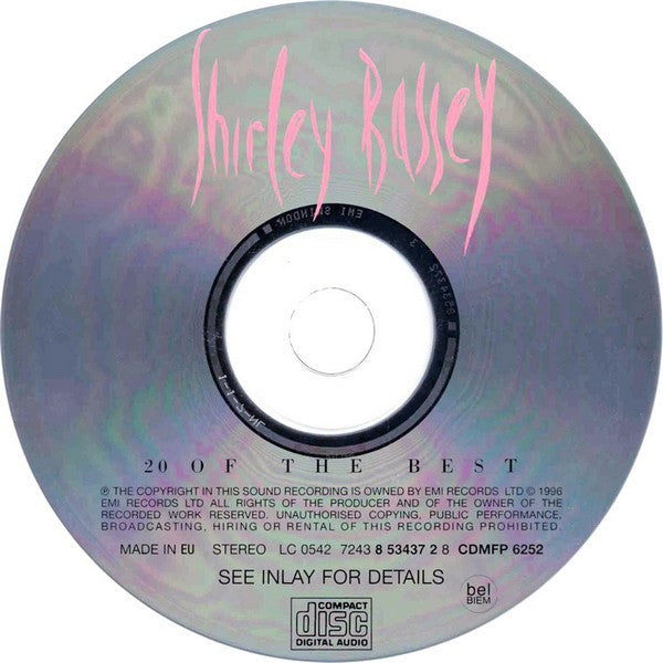 Shirley Bassey : 20 Of The Best (CD, Comp, EU )
