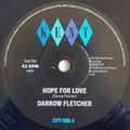 Darrow Fletcher : Hope For Love (7", Single)