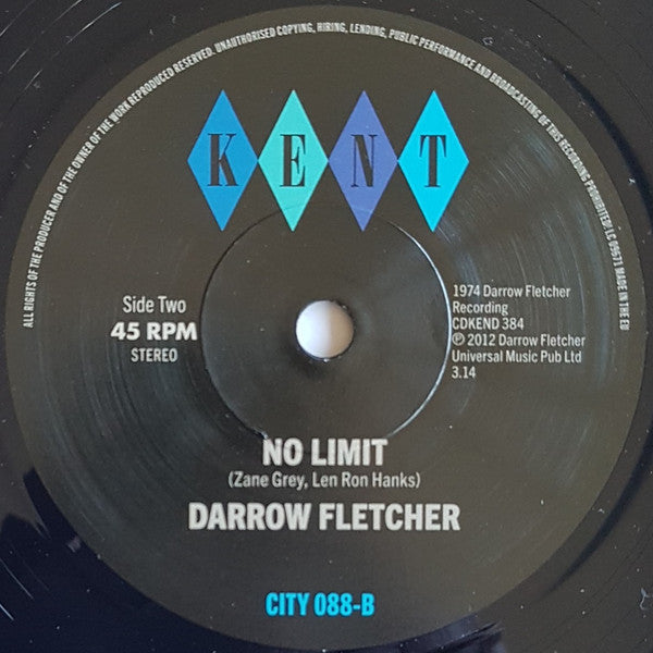 Darrow Fletcher : Hope For Love (7", Single)