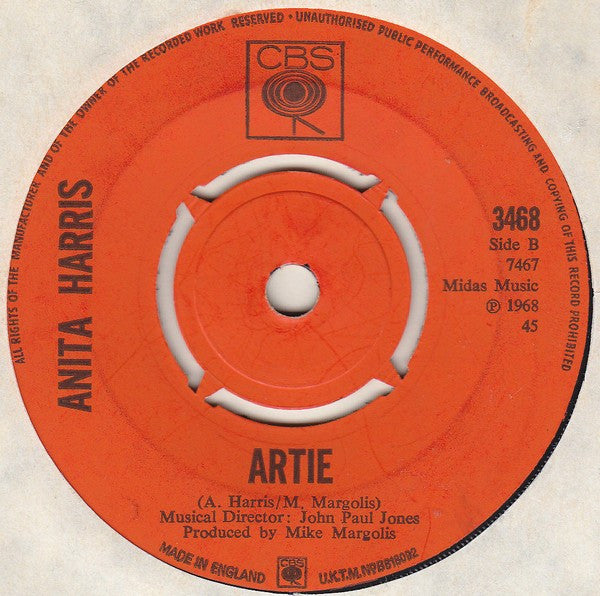Anita Harris : We're Going On A Tuppenny Bus Ride (7", Single)