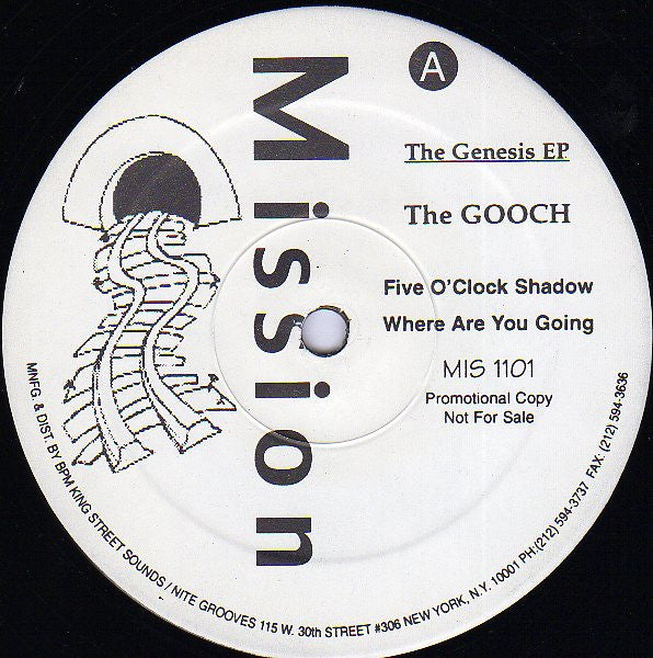 The Gooch / Todd Gardner : The Genesis EP (12", EP, Promo)