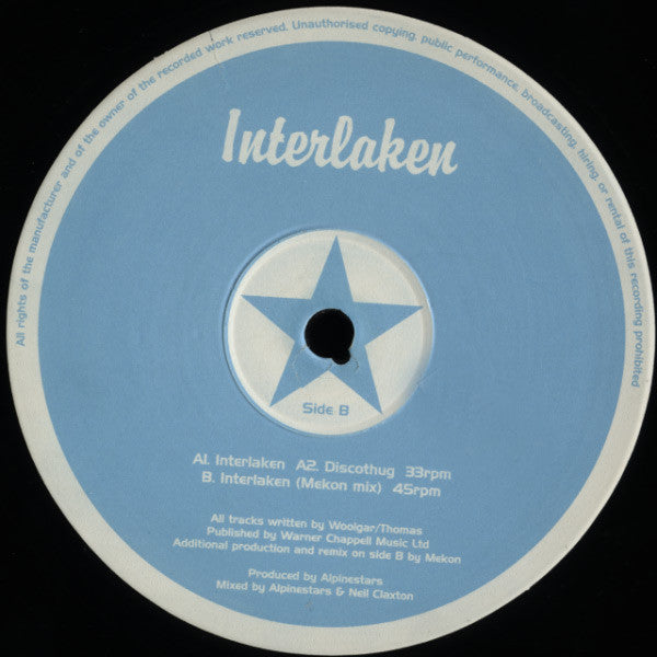 Alpinestars : Interlaken (12")