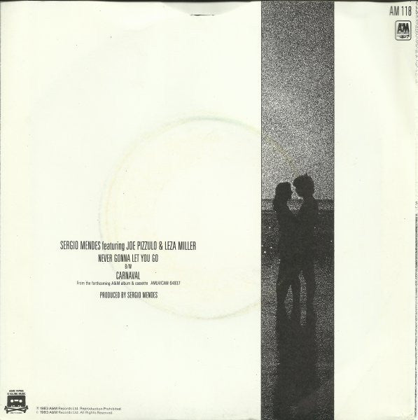 Sérgio Mendes : Never Gonna Let You Go (7", Single)