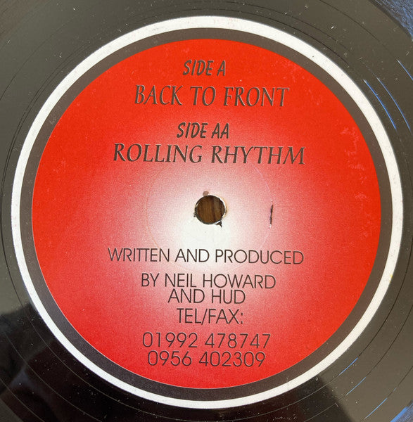 Neil Howard And Hud : Back To Front (12")