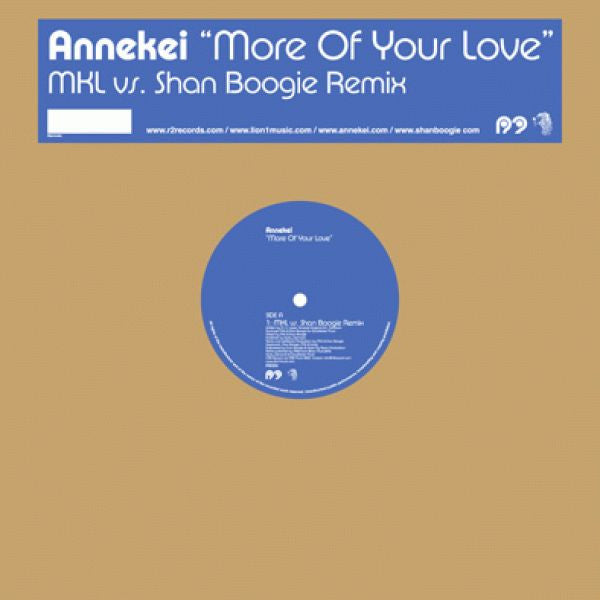 Annekei : More Of Your Love (12")