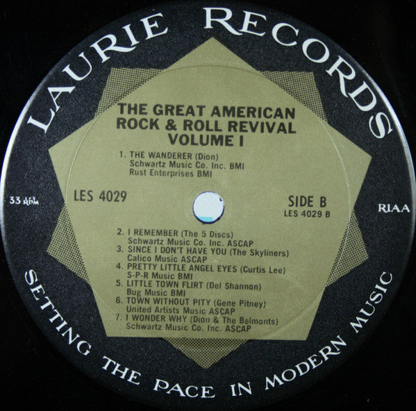 Various : The Great American Rock 'N' Roll Revival (30 Sides By The Original Artists)  Volume One (2xLP, Comp, Pit)