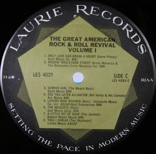 Various : The Great American Rock 'N' Roll Revival (30 Sides By The Original Artists)  Volume One (2xLP, Comp, Pit)
