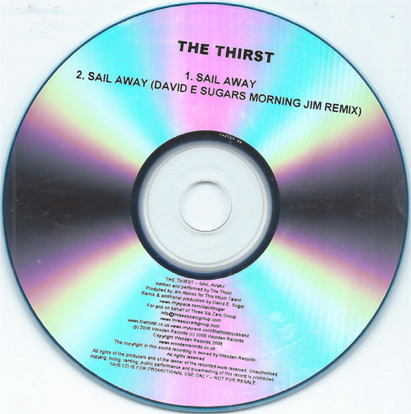 The Thirst : Sail Away (CDr, Single)