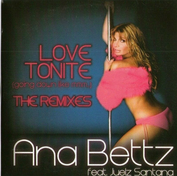 Ana Bettz : Love Tonite (CD, Single, Promo)