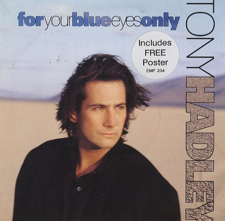 Tony Hadley : For Your Blue Eyes Only (7", Pos)