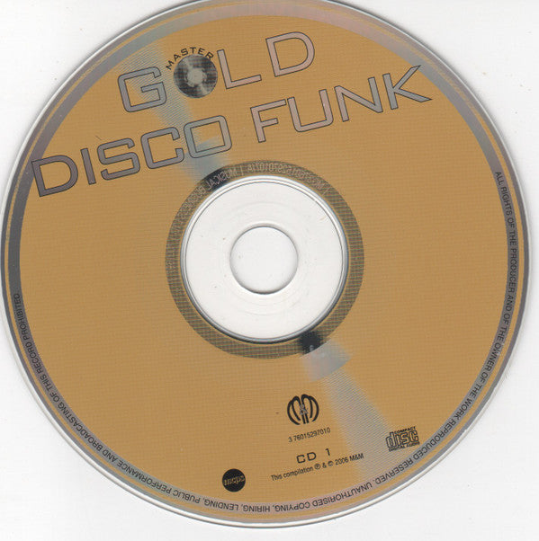 Various : Master Gold Disco-Funk (2xCD, Comp)