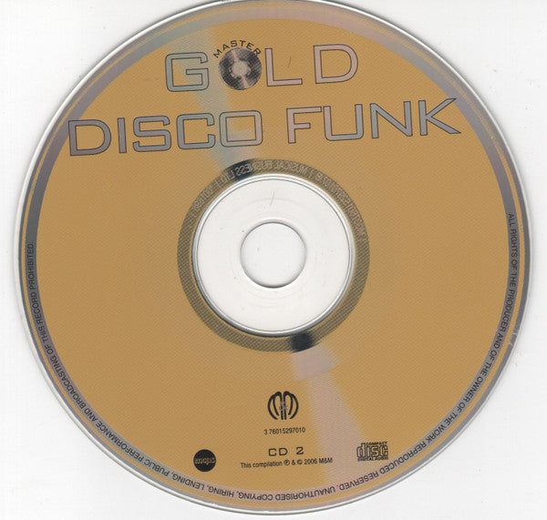 Various : Master Gold Disco-Funk (2xCD, Comp)