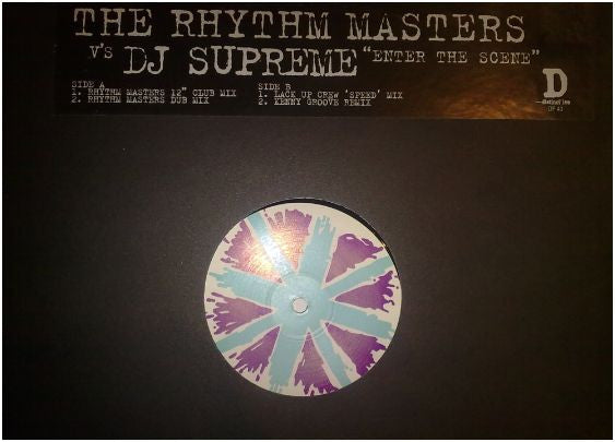 Rhythm Masters V's DJ Supreme : Enter The Scene (12", Promo)
