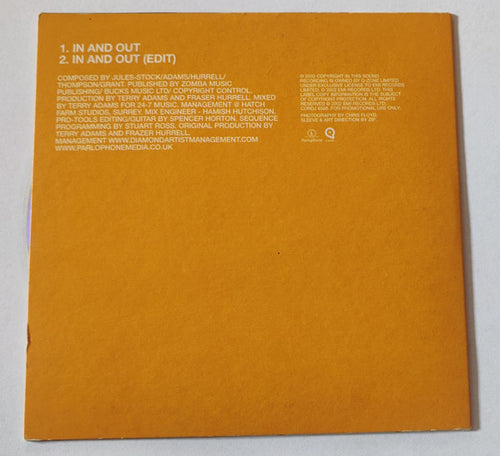 3rd Edge : In And Out (CD, Single, Promo)